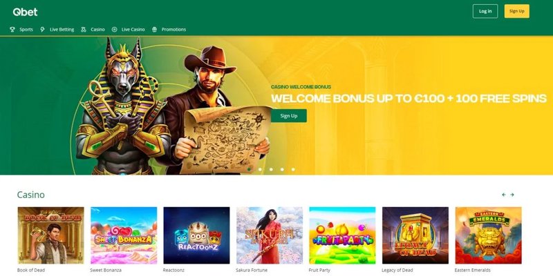 Learn about qbet casino online