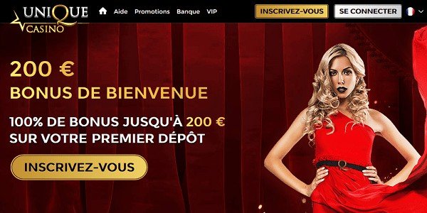 Présentation de win unique casino online